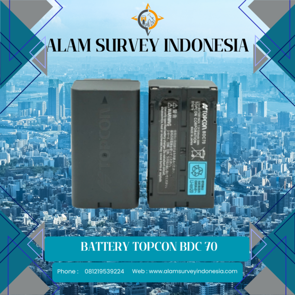 BATTERY TOPCON BDC 70 BATTERY TS TOPCON BDC 70