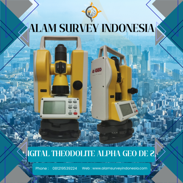 JUAL DIGITAL THEODOLITE ALPHA GEO DE 28