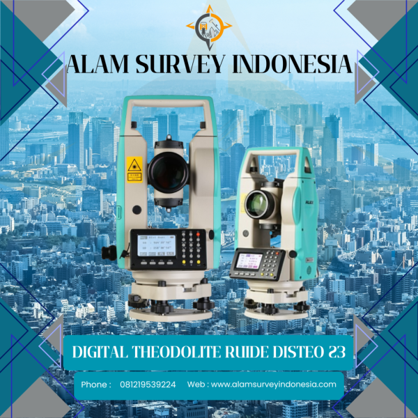DIGITAL THEODOLITE RUIDE DISTEO 23