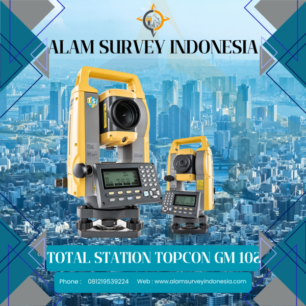 TOTAL STATION TOPCON GM 102 TOTAL STATION TOPCON GM 102